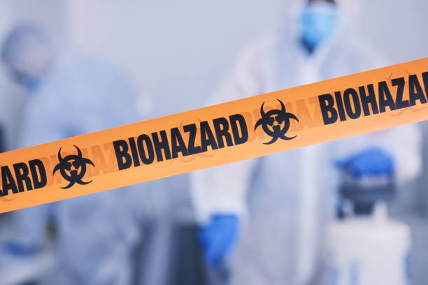 Professional Biohazard technician working in Clinton, MI